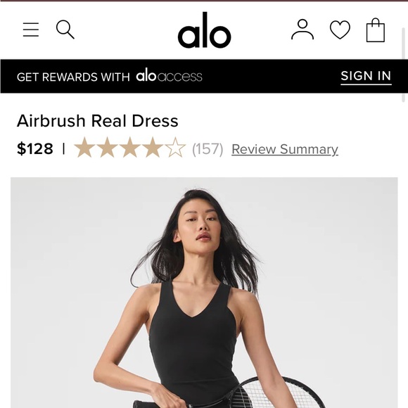 ALO Yoga Airbrush Real Dress - Picture 5 of 8